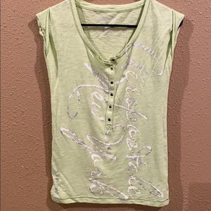 Aeropostale light green shirt